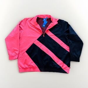 Adidas Orginals EQT Bold Track Jacket Mens 2XL Turbo Red BR8738 Retro